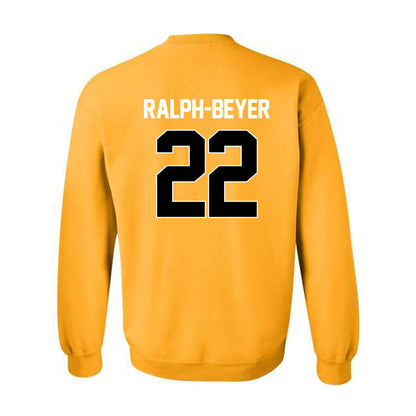 VCU - NCAA Men's Basketball : Nyle Ralph-beyer - NCAA® March Madness® 2025 Shersey Crewneck Sweatshirt-1