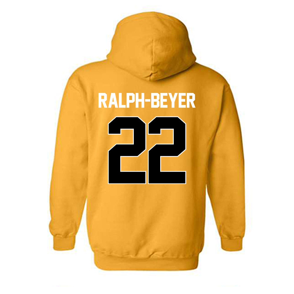VCU - NCAA Men's Basketball : Nyle Ralph-beyer - NCAA® March Madness® 2025 Shersey Hooded Sweatshirt-1