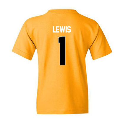 VCU - NCAA Men's Basketball : Nyk Lewis - NCAA® March Madness® 2025 Shersey Youth T-Shirt-1