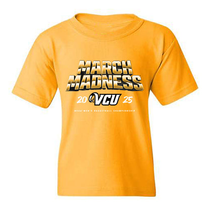 VCU - NCAA Men's Basketball : Nyk Lewis - NCAA® March Madness® 2025 Shersey Youth T-Shirt-0