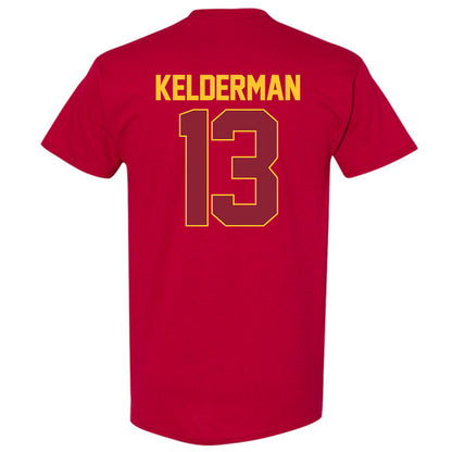Iowa State - NCAA Men's Basketball : Cade Kelderman - NCAA® March Madness® 2025 Shersey T-Shirt-1