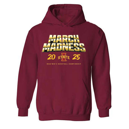 Iowa State - NCAA Men's Basketball : Cade Kelderman - NCAA® March Madness® 2025 Shersey Hooded Sweatshirt-0