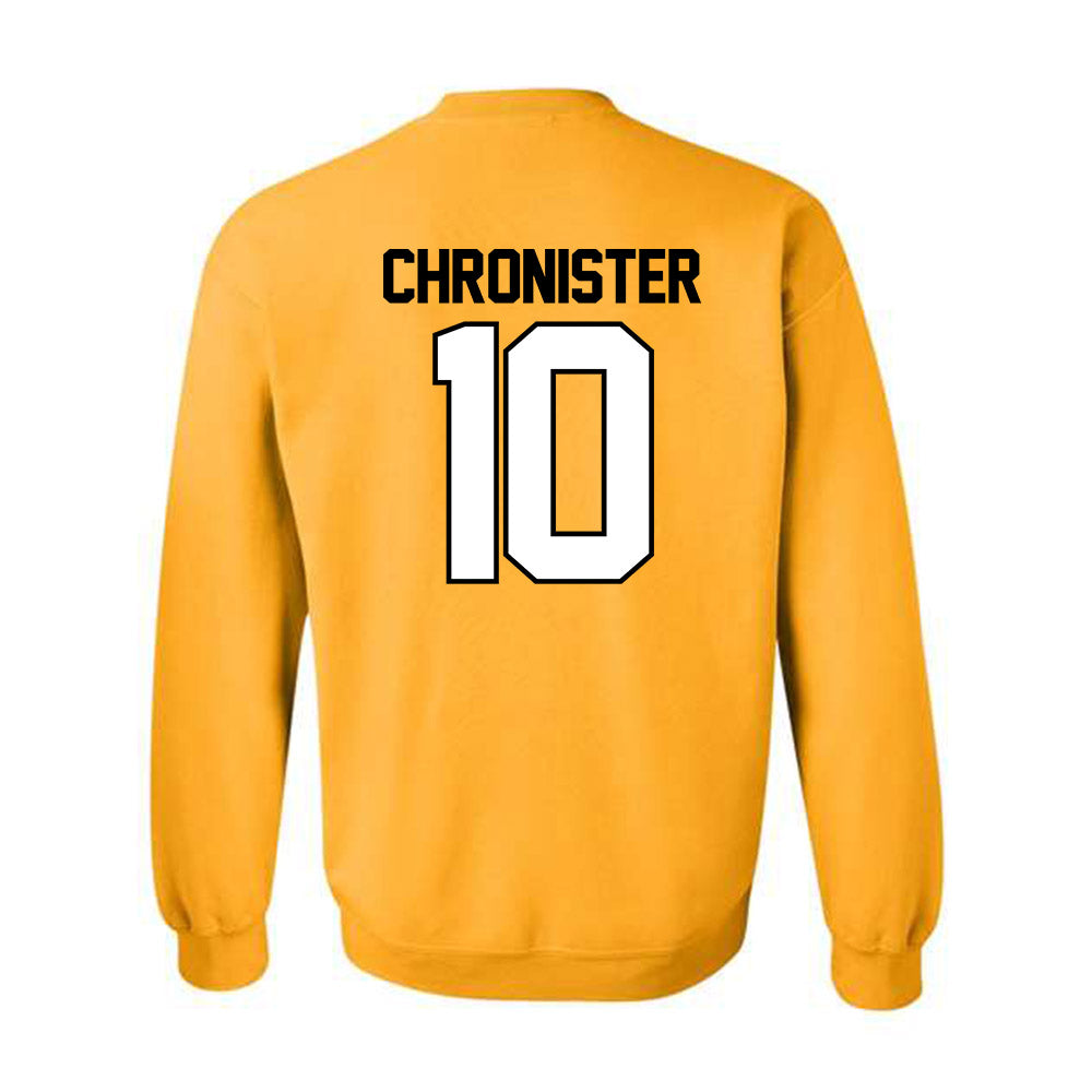 Missouri - NCAA Men's Basketball : Aidan Chronister - NCAA® March Madness® 2025 Shersey Crewneck Sweatshirt-1