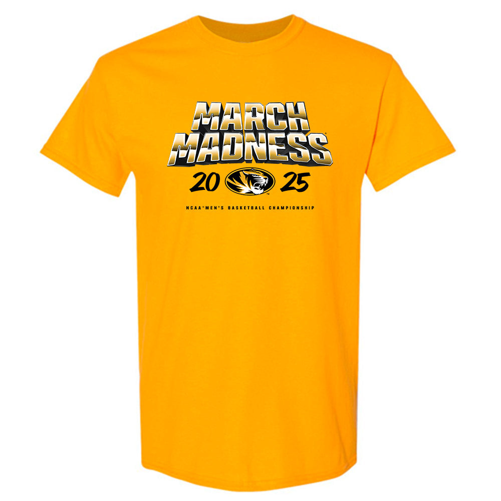 Missouri - NCAA Men's Basketball : Aaron Rowe - NCAA® March Madness® 2025 Shersey T-Shirt-0