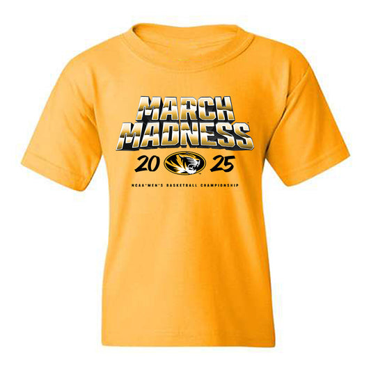 Missouri - NCAA Men's Basketball : T.O. Barrett - NCAA® March Madness® 2025 Shersey Youth T-Shirt-0