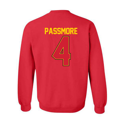 Maryland - NCAA Men's Basketball : Rakease Passmore - NCAA® March Madness® 2025 Shersey Crewneck Sweatshirt-1