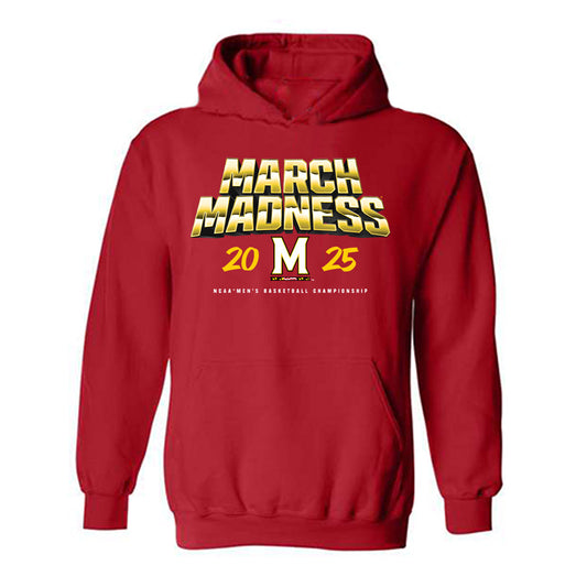 Maryland - NCAA Men's Basketball : Pharrel Payne - NCAA® March Madness® 2025 Shersey Hooded Sweatshirt-0