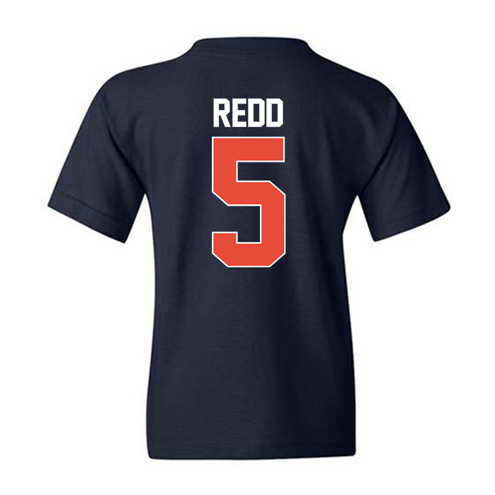 Illinois - NCAA Men's Basketball : AJ Redd - NCAA® March Madness® 2025 Shersey Youth T-Shirt-1