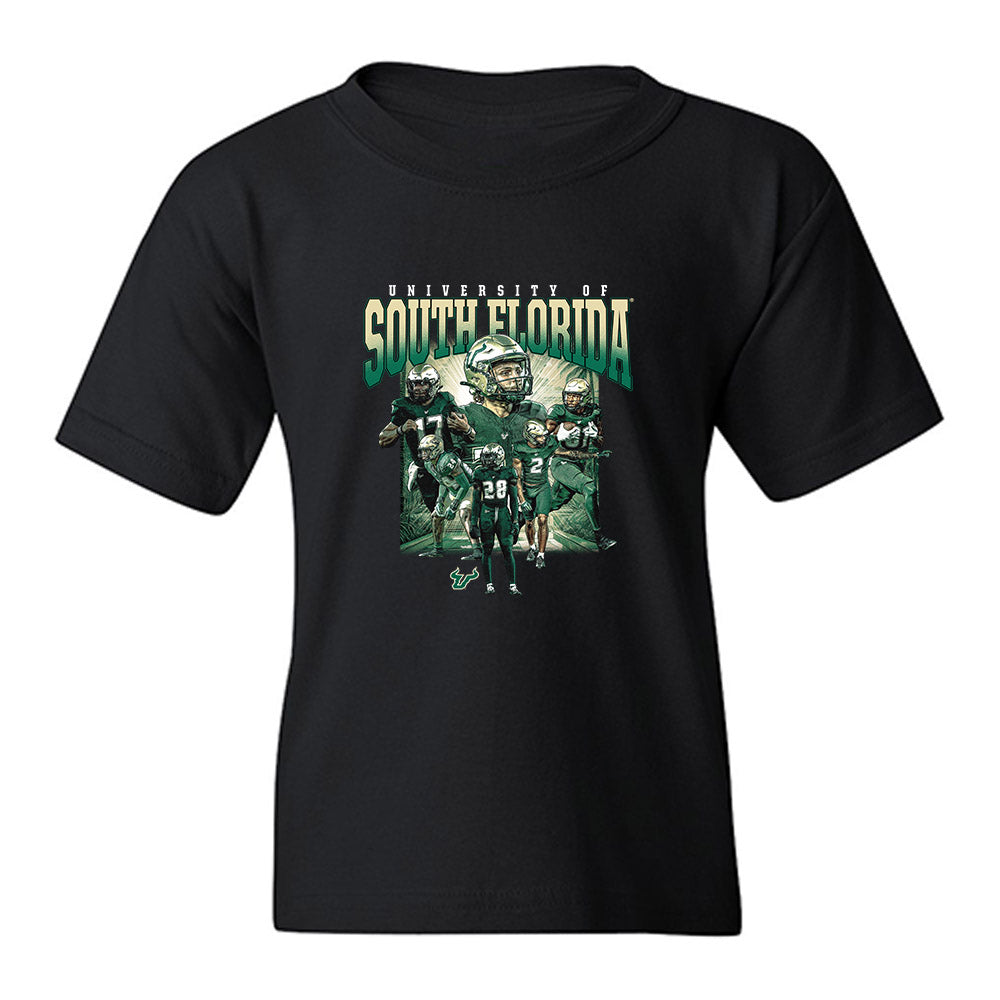 USF - NCAA Football : Team Collage Youth T-Shirt-0