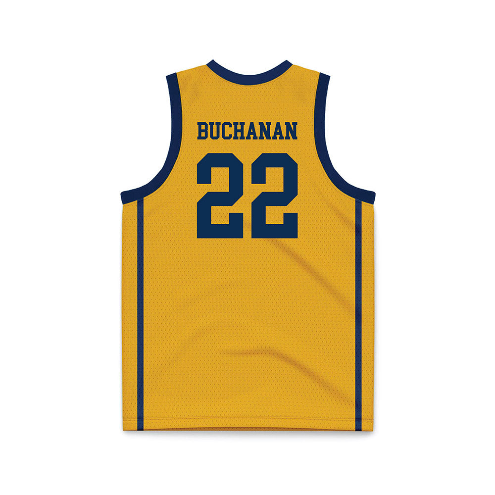 West Virginia - NCAA Men's Basketball : Javan Buchanan - Basketball Jersey-1