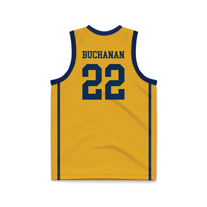 West Virginia - NCAA Men's Basketball : Javan Buchanan - Basketball Jersey-1