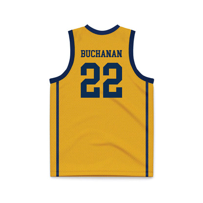West Virginia - NCAA Men's Basketball : Javan Buchanan - Basketball Jersey-1