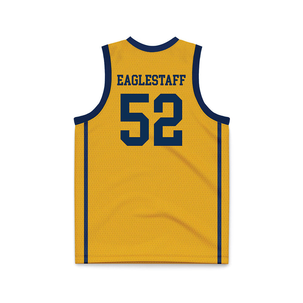 West Virginia - NCAA Men's Basketball : Treysen Eaglestaff - Basketball Jersey-1
