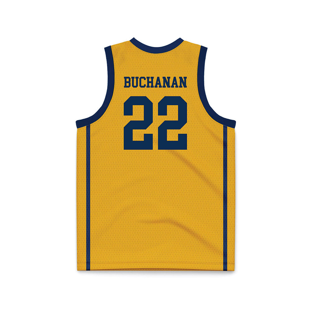 West Virginia - NCAA Men's Basketball : Javan Buchanan - Basketball Jersey-1
