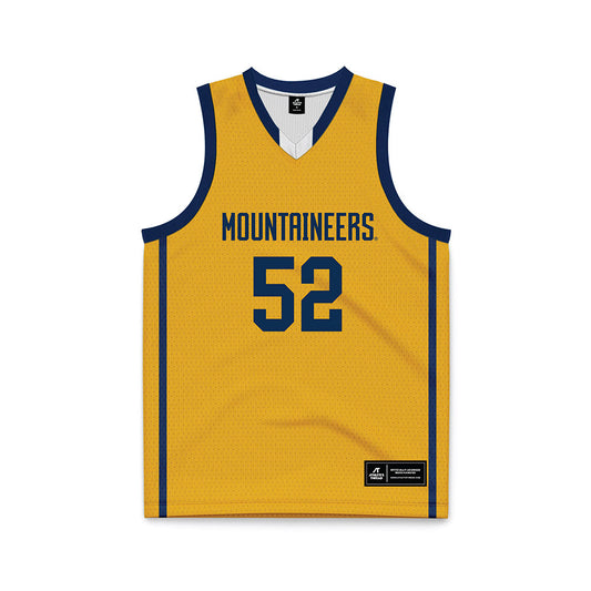 West Virginia - NCAA Men's Basketball : Treysen Eaglestaff - Basketball Jersey-0
