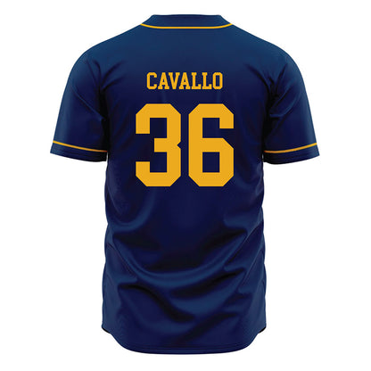 West Virginia - NCAA Baseball : Hudson Cavallo - Home Jersey-1