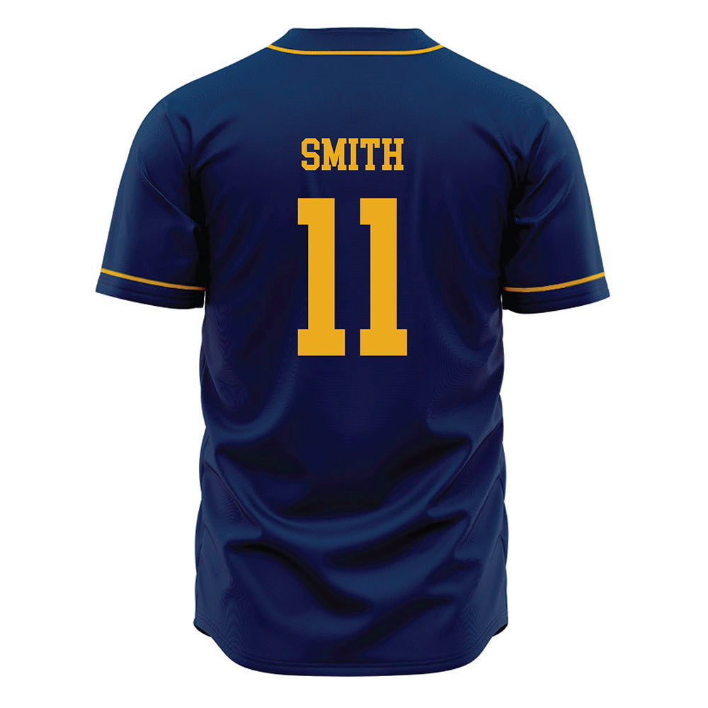 West Virginia - NCAA Baseball : Sean Smith - Home Jersey-1