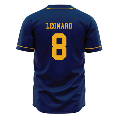 West Virginia - NCAA Baseball : Dayne Leonard - Home Jersey-1