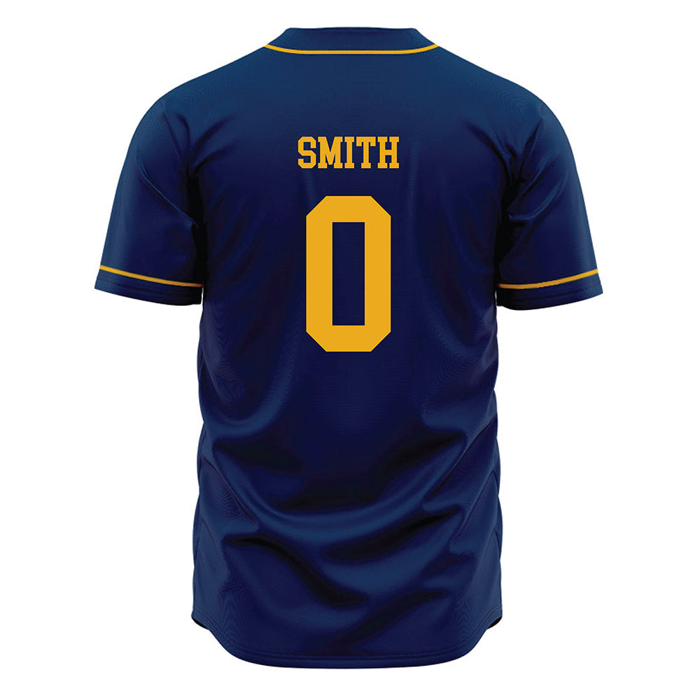 West Virginia - NCAA Baseball : Weston Smith - Home Jersey-1