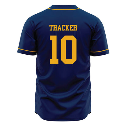 West Virginia - NCAA Baseball : Bryson Thacker - Home Jersey-1