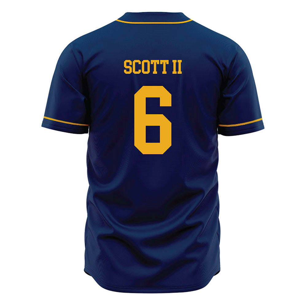West Virginia - NCAA Baseball : Victor Scott II - Home Jersey-1
