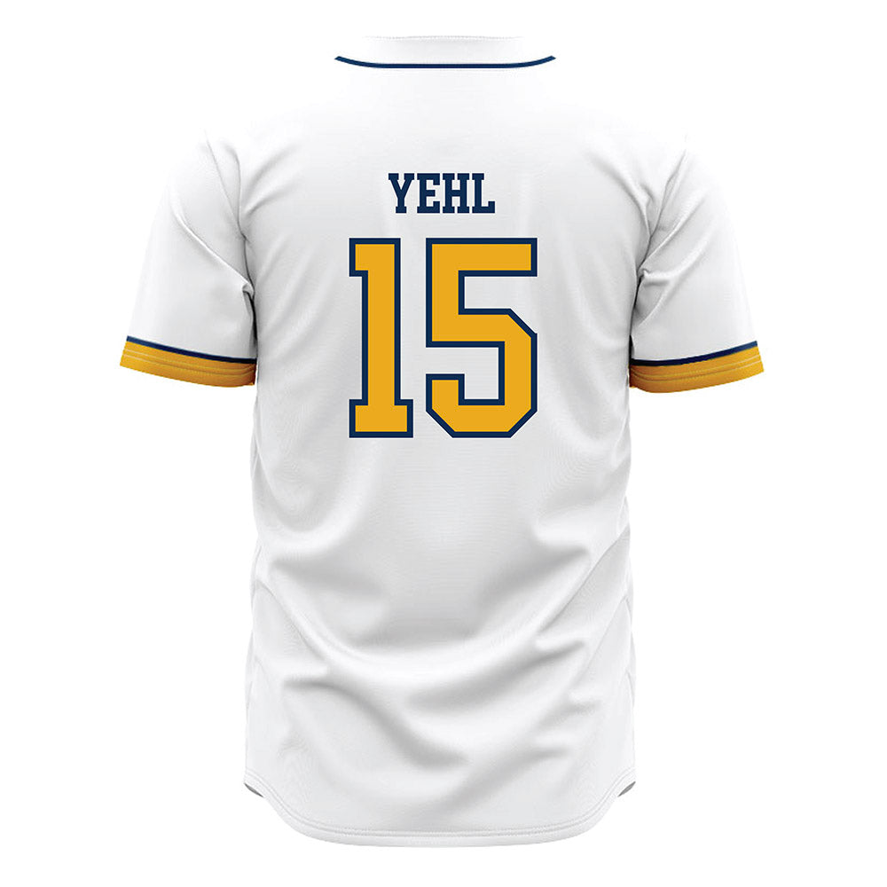 West Virginia - NCAA Baseball : Maxx Yehl - Away Fashion Jersey-1