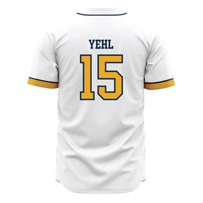 West Virginia - NCAA Baseball : Maxx Yehl - Away Fashion Jersey-1