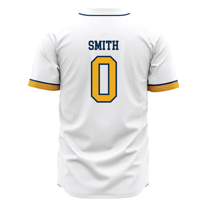 West Virginia - NCAA Baseball : Weston Smith - Away Fashion Jersey-1