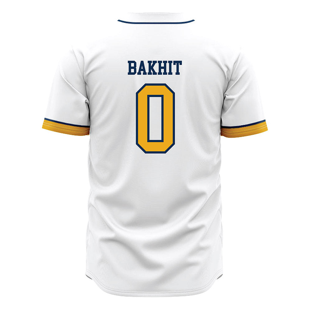 West Virginia - NCAA Baseball : Jaden Bakhit - Away Fashion Jersey-1