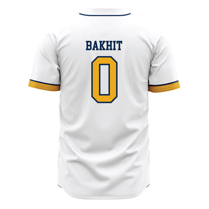 West Virginia - NCAA Baseball : Jaden Bakhit - Away Fashion Jersey-1