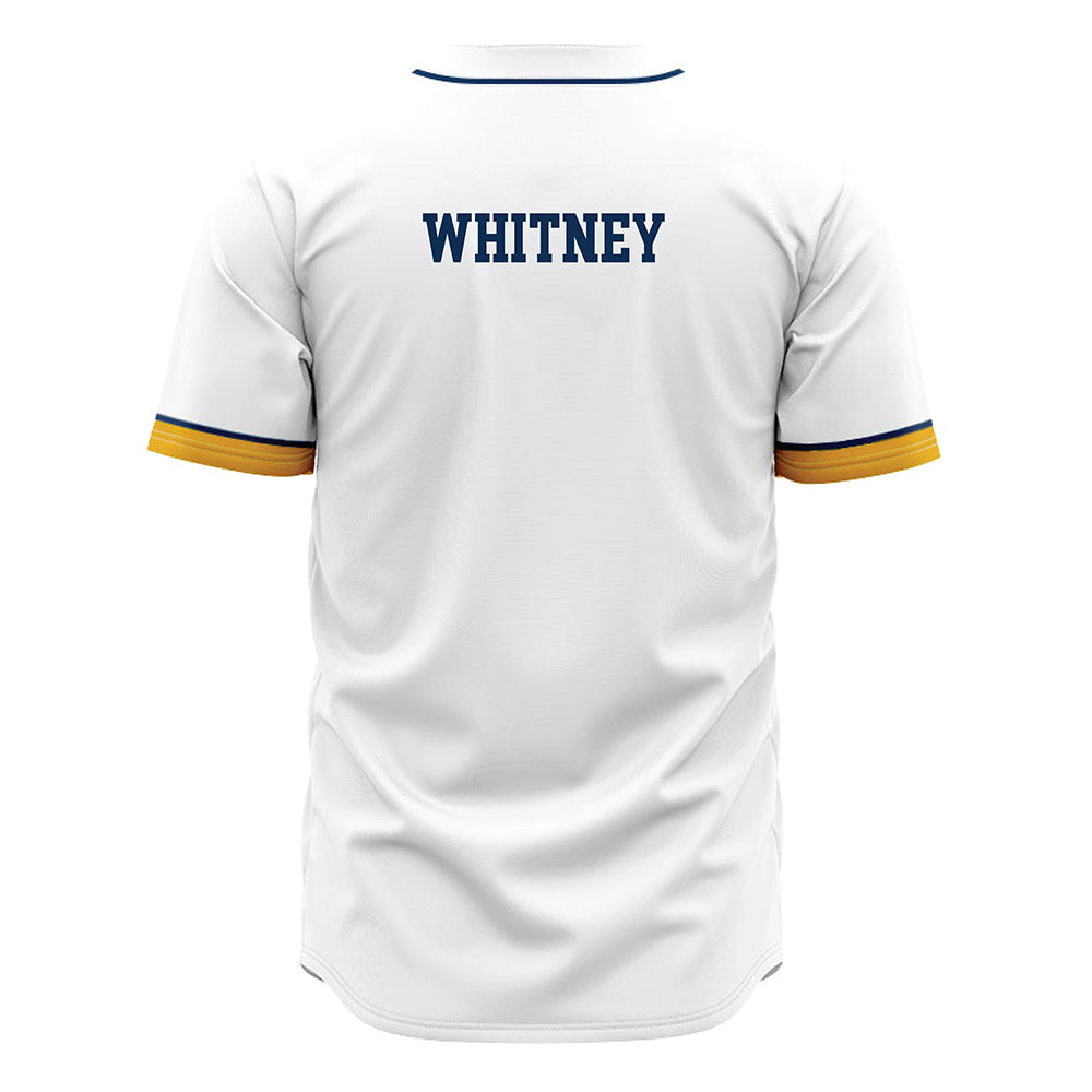 West Virginia - NCAA Baseball : Zakariya Whitney - Away Fashion Jersey-1