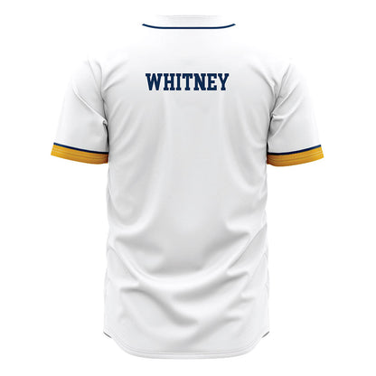 West Virginia - NCAA Baseball : Zakariya Whitney - Away Fashion Jersey-1