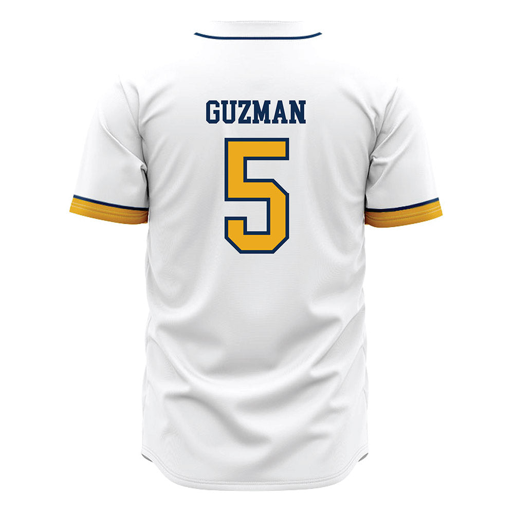 West Virginia - NCAA Baseball : Armani Guzman - Away Fashion Jersey-1