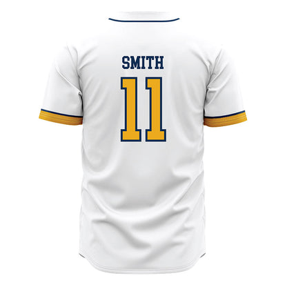 West Virginia - NCAA Baseball : Sean Smith - Away Fashion Jersey-1