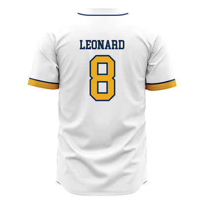 West Virginia - NCAA Baseball : Dayne Leonard - Away Fashion Jersey-1