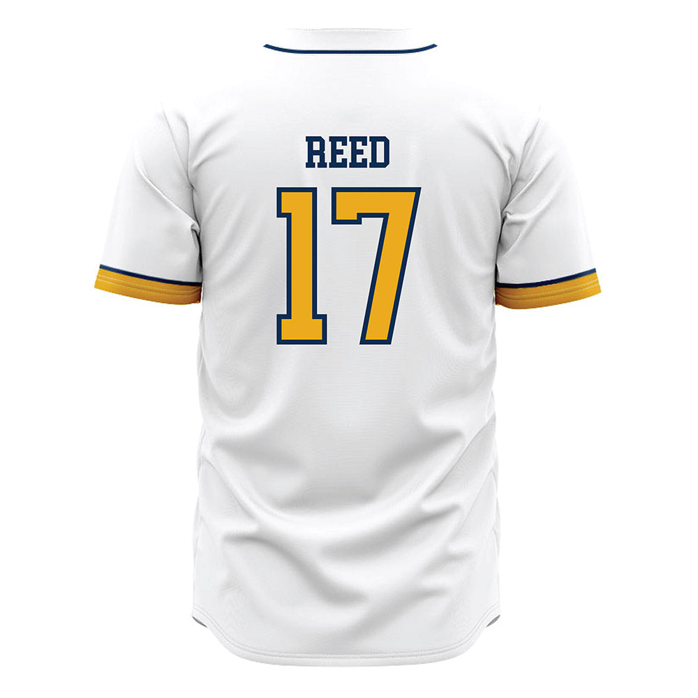 West Virginia - NCAA Baseball : Carlson Reed - Away Fashion Jersey-1