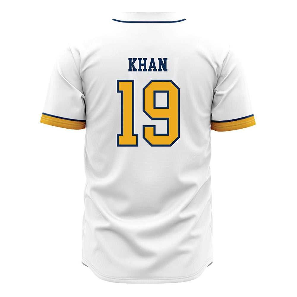 West Virginia - NCAA Baseball : Alex Khan - Away Fashion Jersey-1