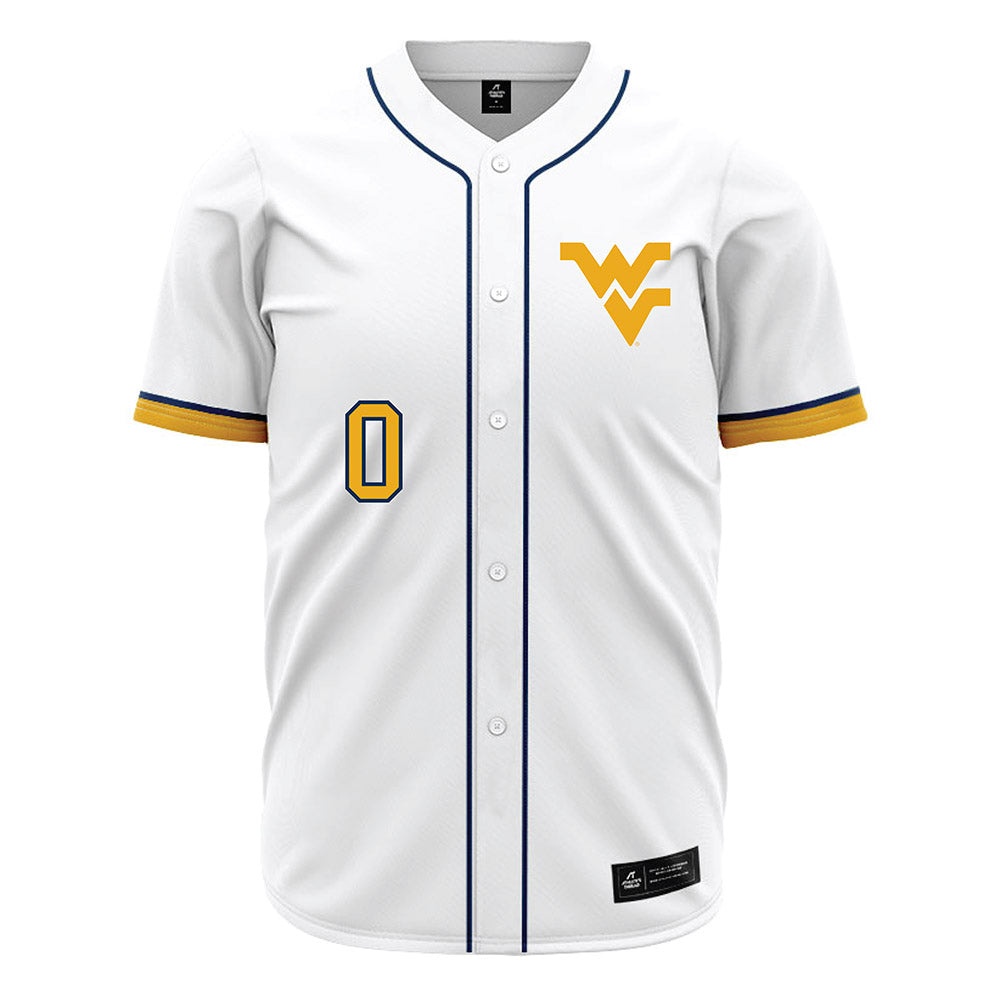 West Virginia - NCAA Baseball : Jaden Bakhit - Away Fashion Jersey-0