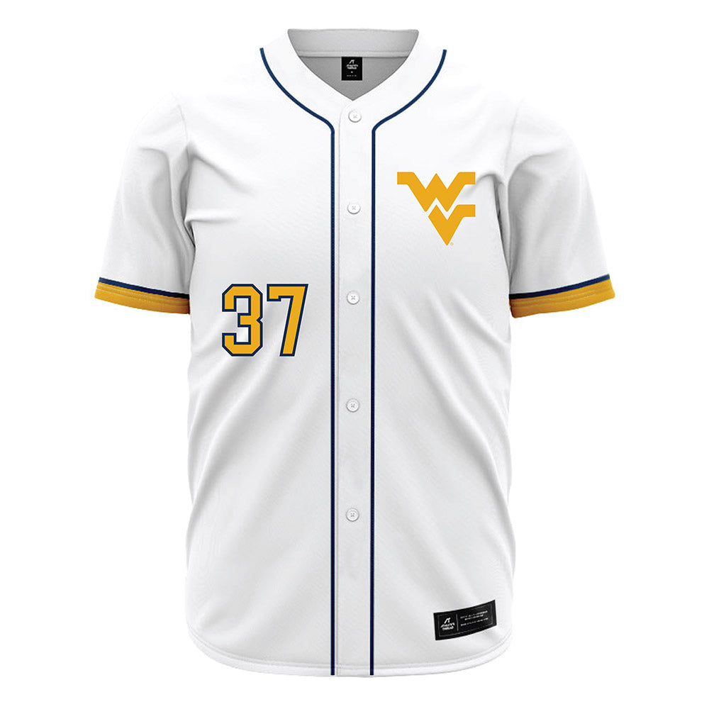 West Virginia - NCAA Baseball : Ben Goodacre - Away Fashion Jersey-0