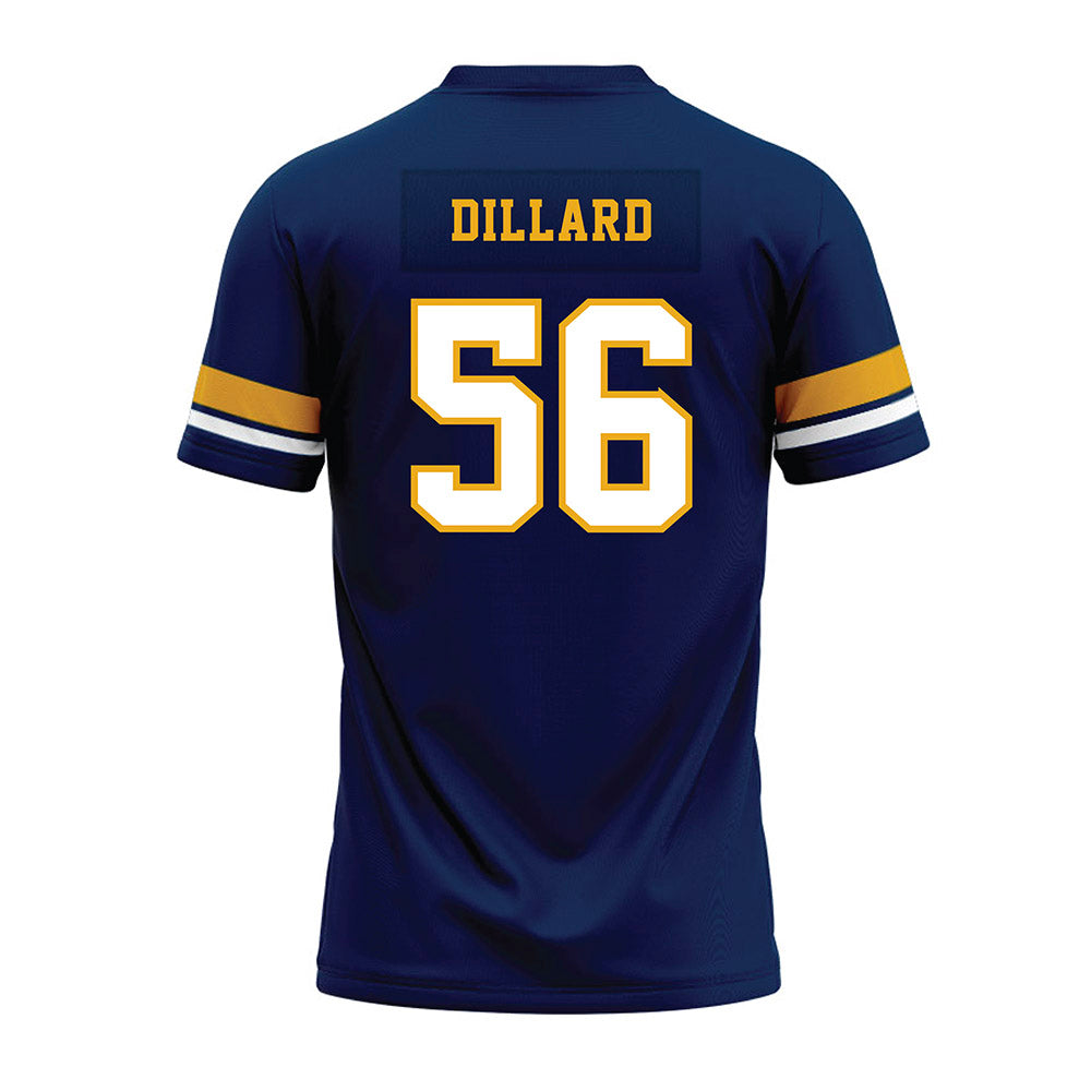 West Virginia - NCAA Football : Lamarcus Dillard - Blue Premium Football Jersey-1