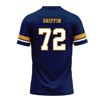 West Virginia - NCAA Football : Cam Griffin - Blue Premium Football Jersey-1