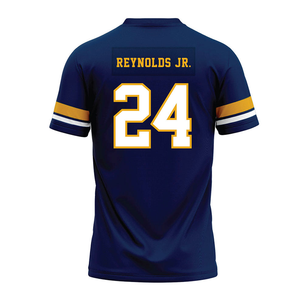 West Virginia - NCAA Football : Rayshawn Reynolds Jr. - Blue Premium Football Jersey-1