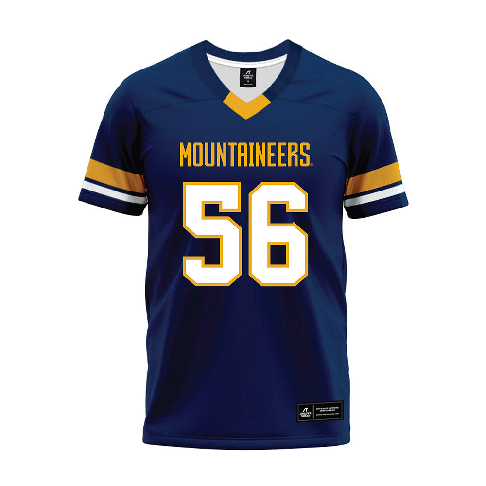 West Virginia - NCAA Football : Lamarcus Dillard - Blue Premium Football Jersey-0
