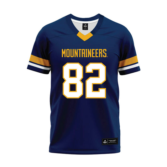 West Virginia - NCAA Football : Cam Ball - Blue Premium Football Jersey-0