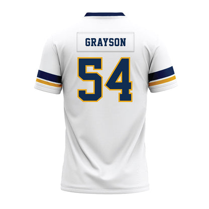 West Virginia - NCAA Football : Amare Grayson - White Premium Football Jersey-1