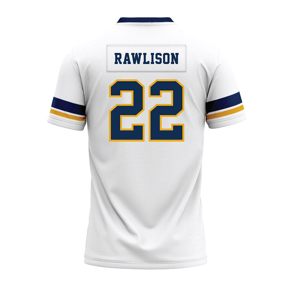 West Virginia - NCAA Football : Jaire Rawlison - White Premium Football Jersey-1