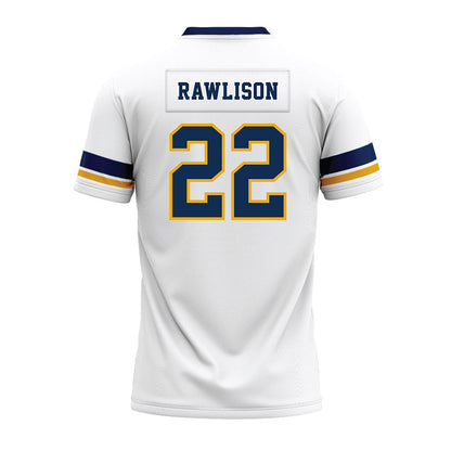 West Virginia - NCAA Football : Jaire Rawlison - White Premium Football Jersey-1