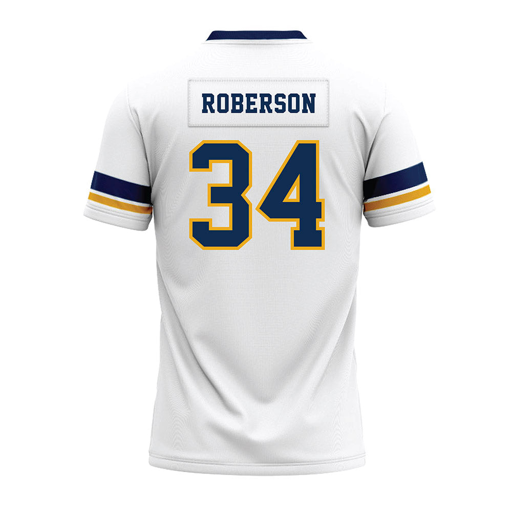 West Virginia - NCAA Football : Tim Roberson - White Premium Football Jersey-1