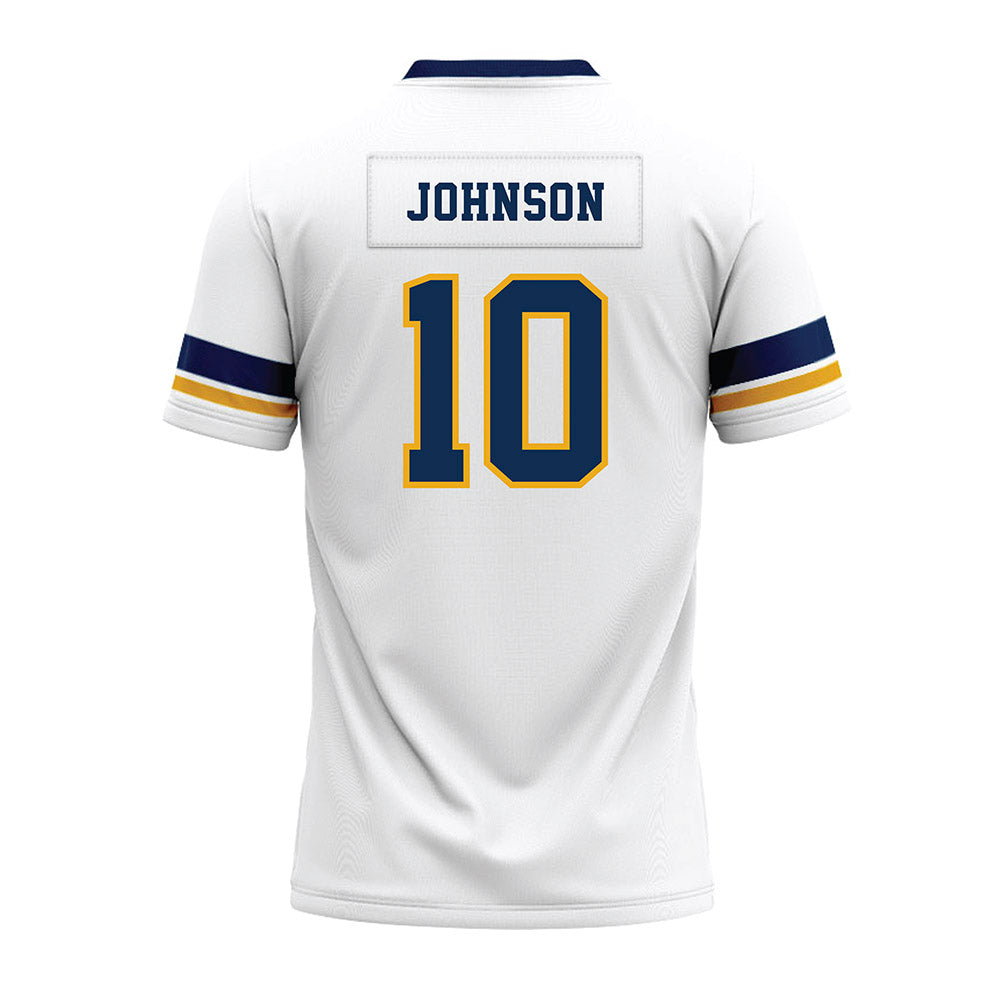 West Virginia - NCAA Football : Jeremiah Johnson - White Premium Football Jersey-1