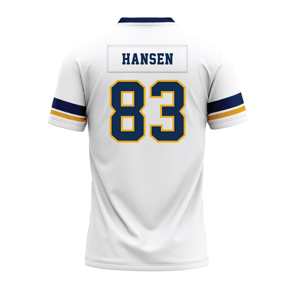 West Virginia - NCAA Football : Bryan Hansen - White Premium Football Jersey-1
